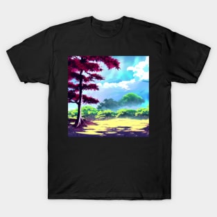 Anime Style Landscape T-Shirt